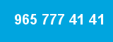 965 777 41 41 965 777 41 41